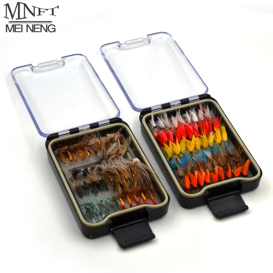 Portable Dry Wet Fly Fishing Box Set