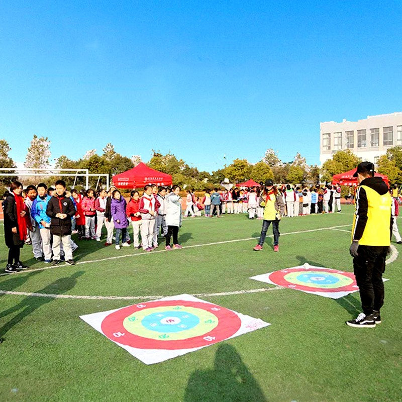 Sandbag Throwing Disc Game for Adults & Kids