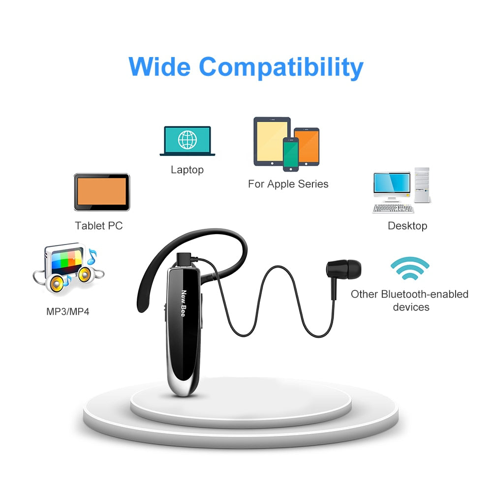 Bee Bluetooth Wireless Headset with Mic