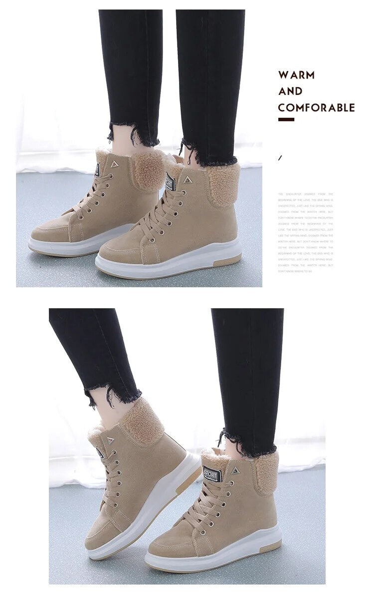 Women's Plush Winter Boots