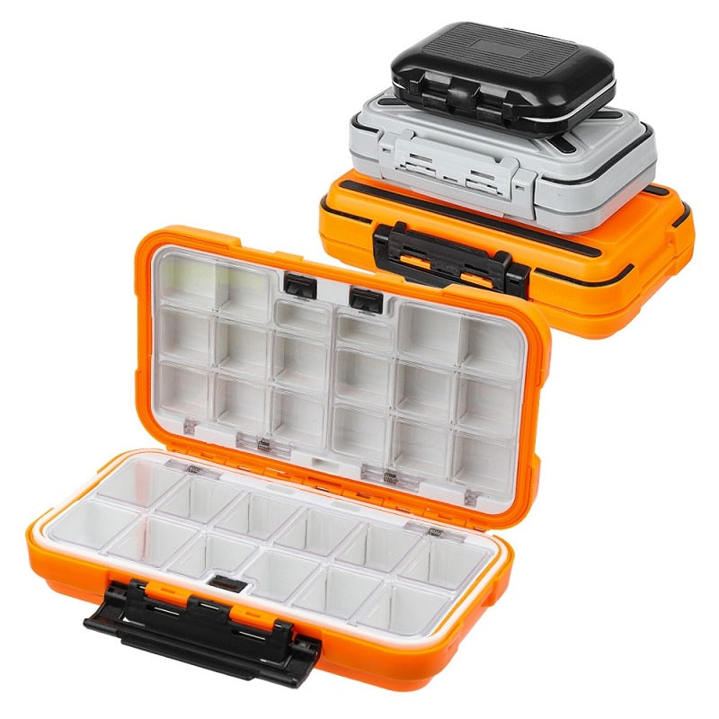 Waterproof Double Sided Fishing Tackle Box for Hooks Lures Accessories For Fishing