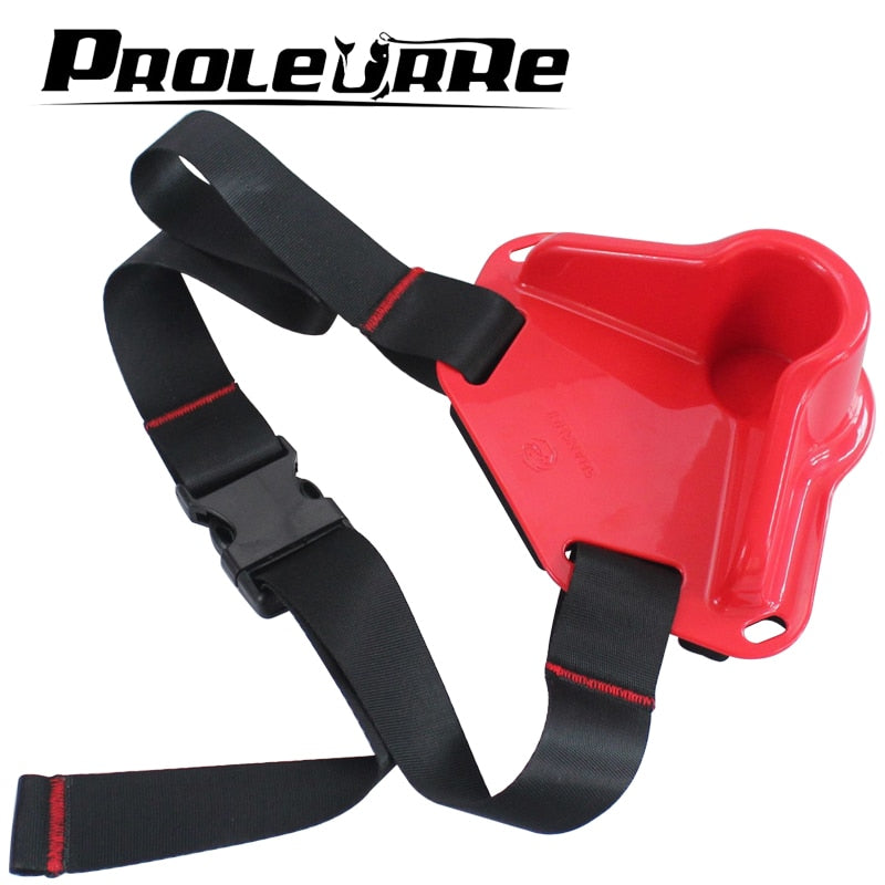 Quality Durable Adjustable Belt Waist Rod Holder Fishing Fighting Belt