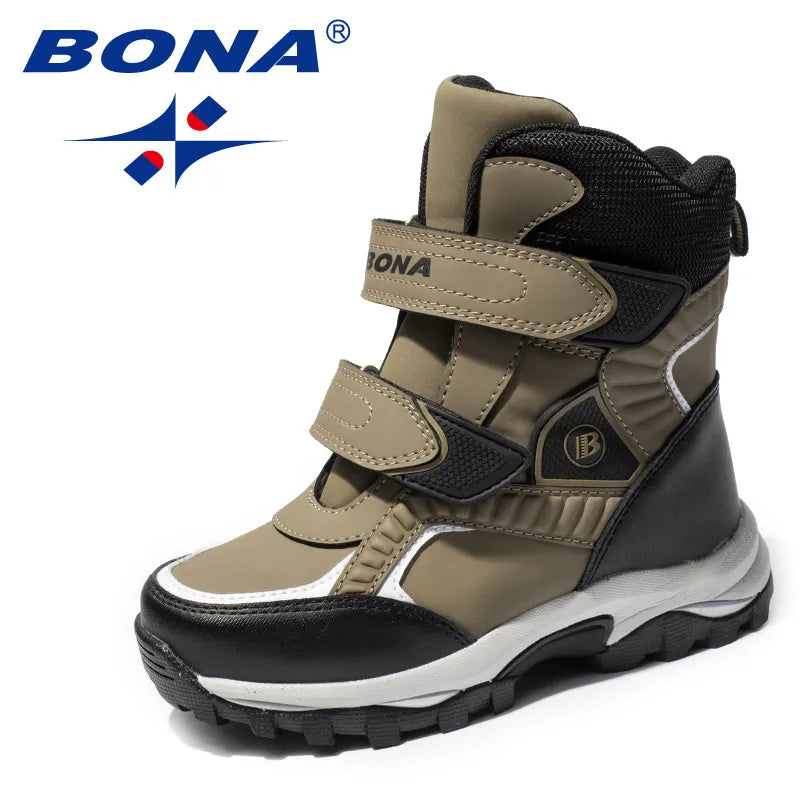 BONA New Classics Style Children Snow Boots