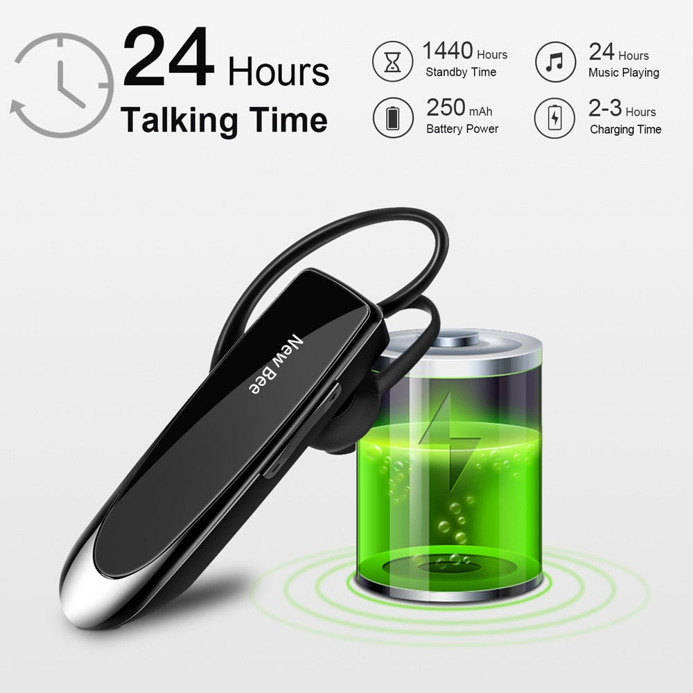 Bee Bluetooth Wireless Headset with Mic