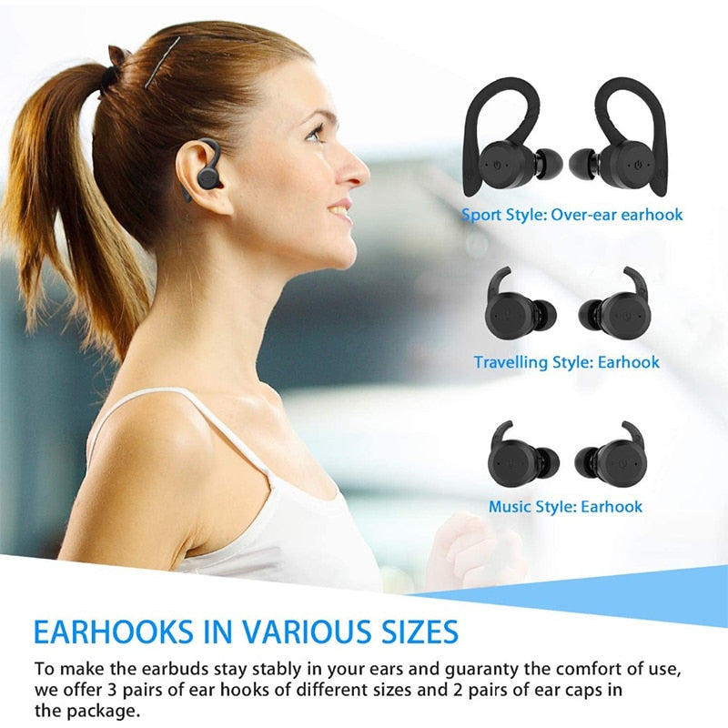 Swimming Waterproof Bluetooth Earphone Headset