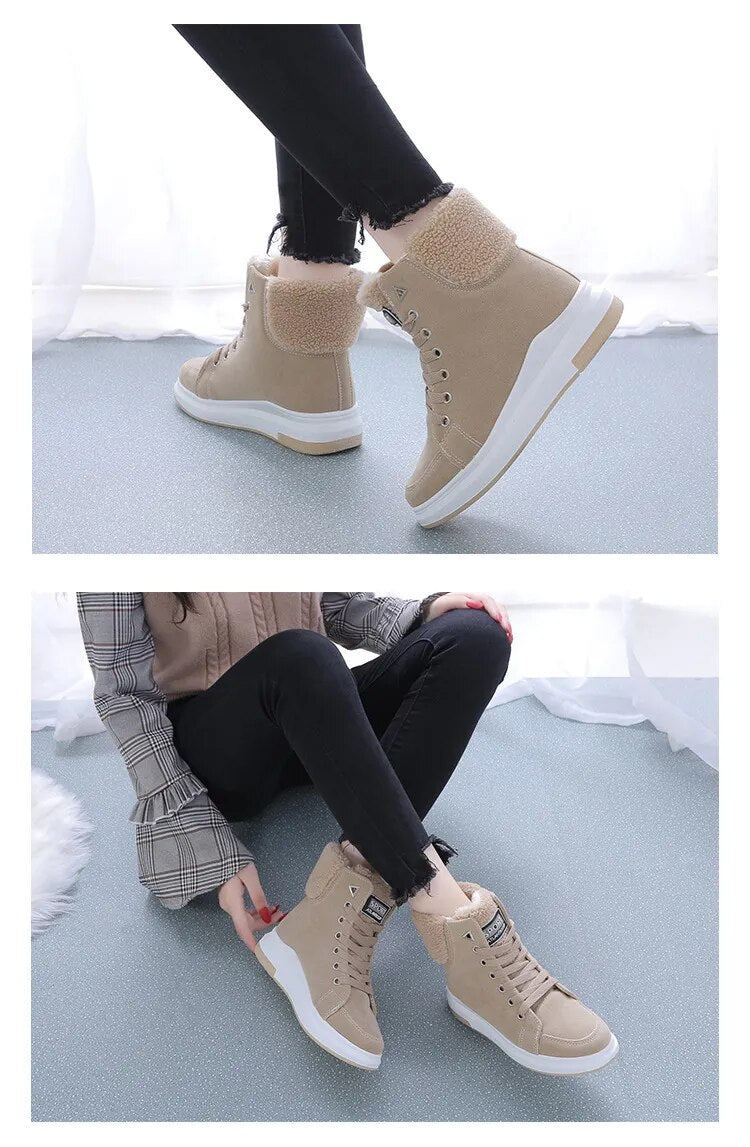 Women's Plush Winter Boots