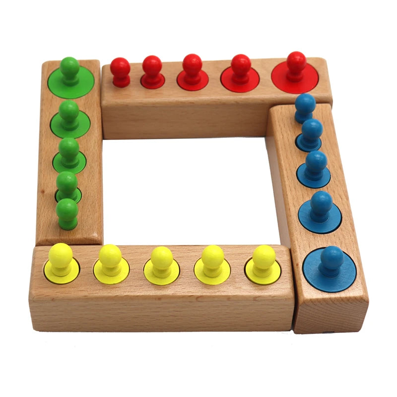 Montessori Educational Development Cylinder Socket Puzzle Toy for Children