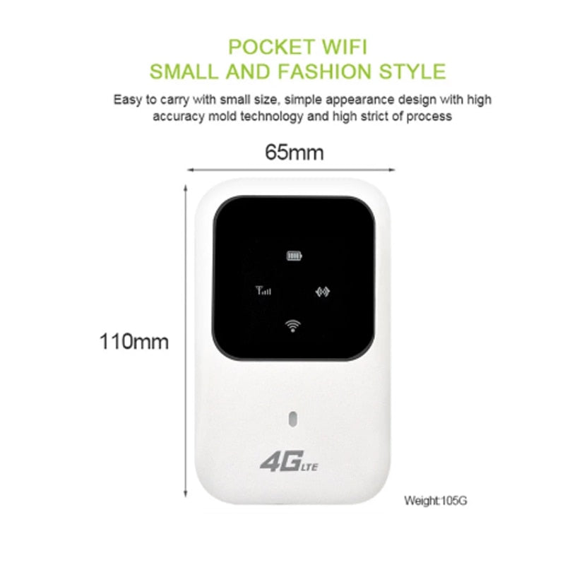 4G Wifi Router mini router Wireless Portable wifi Mobile spot