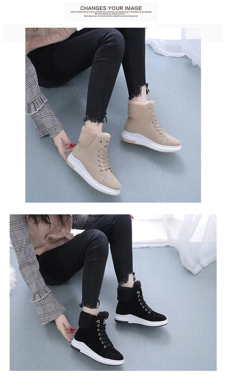 Women's Plush Winter Boots