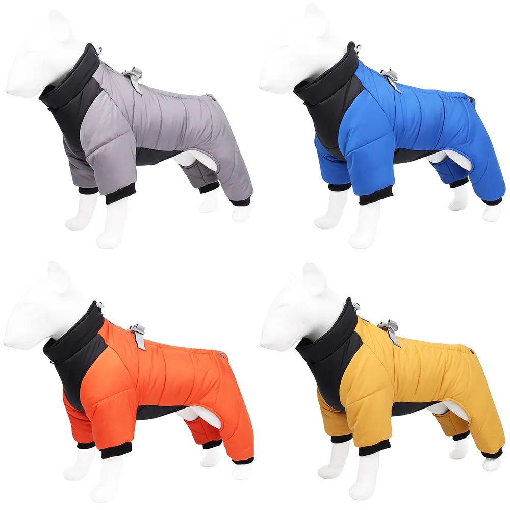 Waterproof Winter Warm Thicken Pet Dog Jacket for Small to Medium Dogs