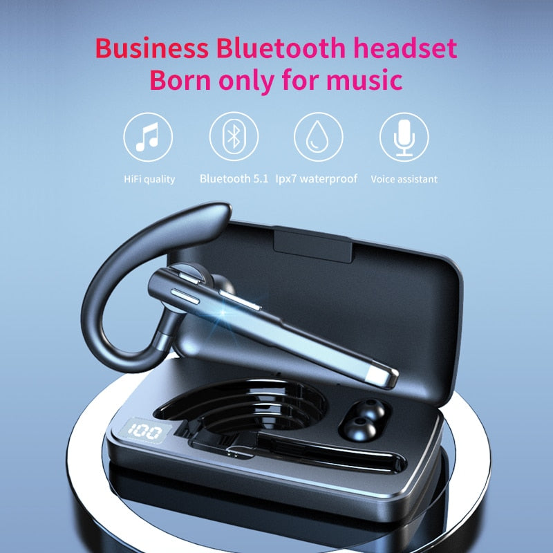 Bluetooth Earphones 5.1 Headphones Stereo Noise Canceling