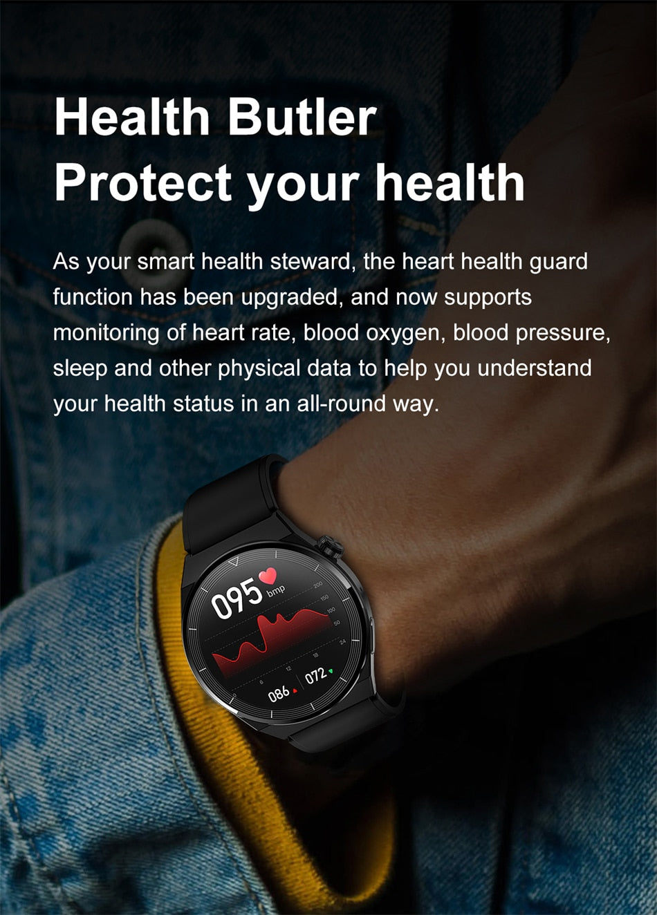 2023 Smart Watch HD Screen Heart Rate Bluetooth Call