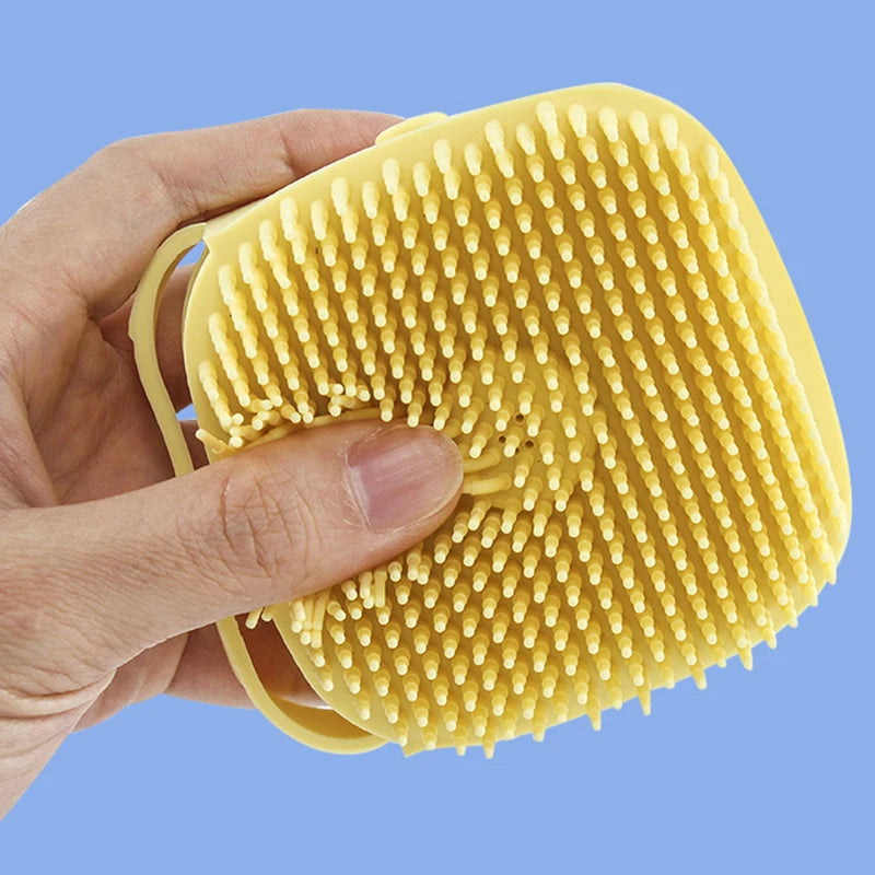 Soft Silicone Pet Bath Massage Brush