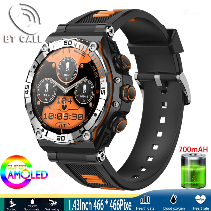 AMOLED Full Touch Screen Smart Watch