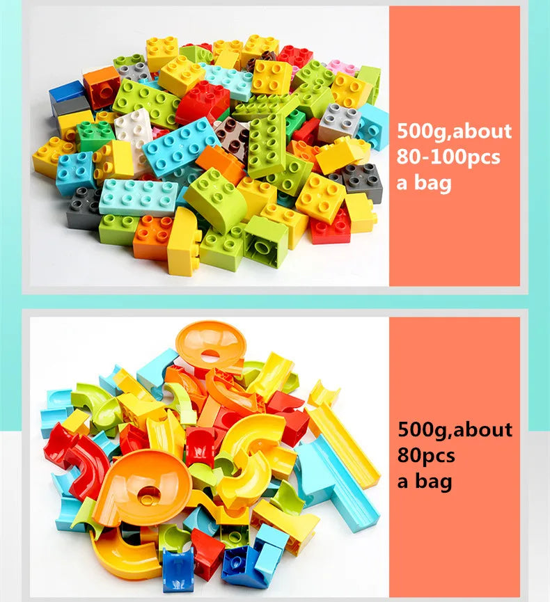 500g/bag Big Size Creative Colorful Building Blocks Set for Kids