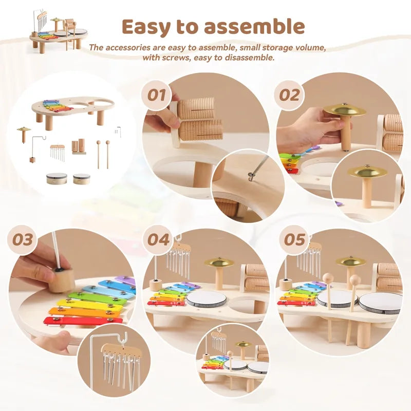 Wooden Montessori Learning Toys