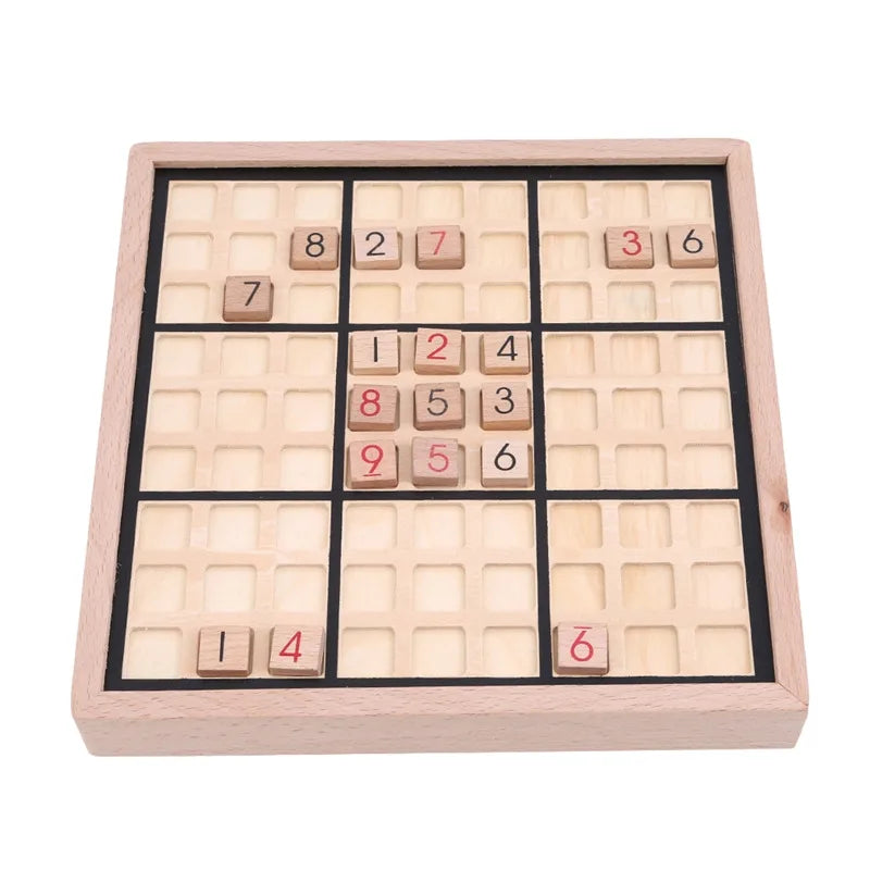 Montessori Wooden Educational Math Game Board