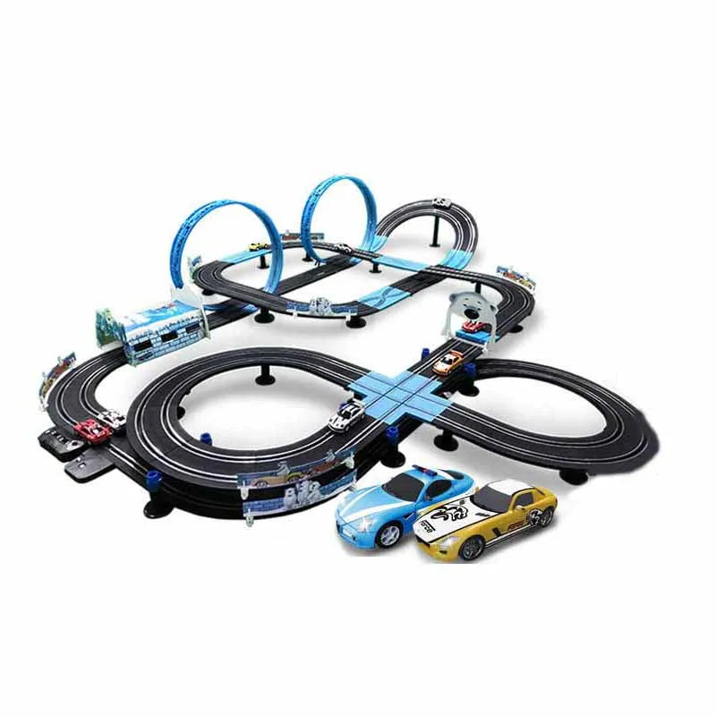 Remote Control Electric Racing Railway Track Toy Set for Children