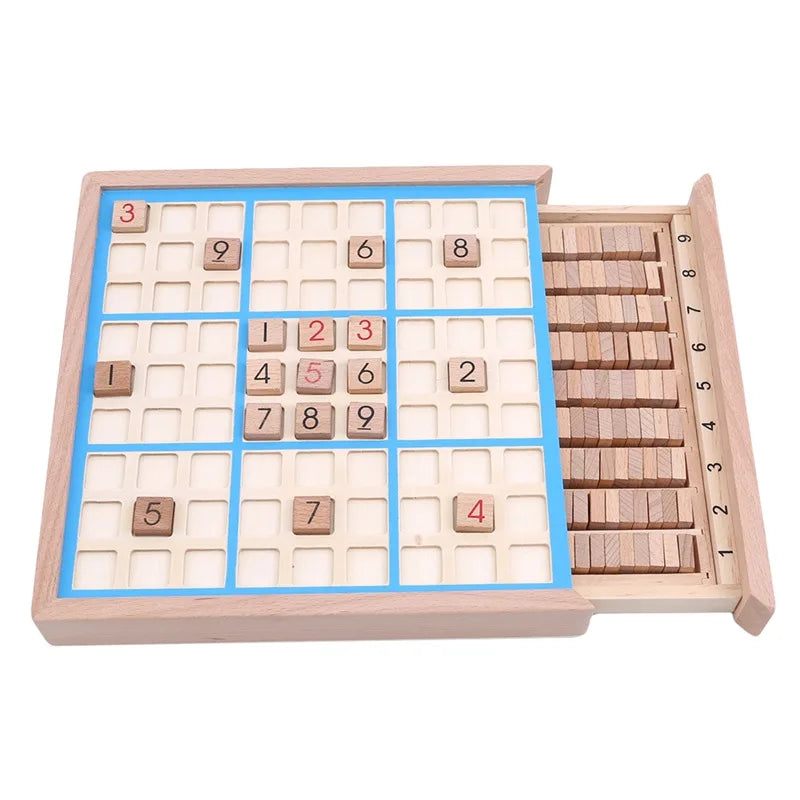 Montessori Wooden Educational Math Game Board