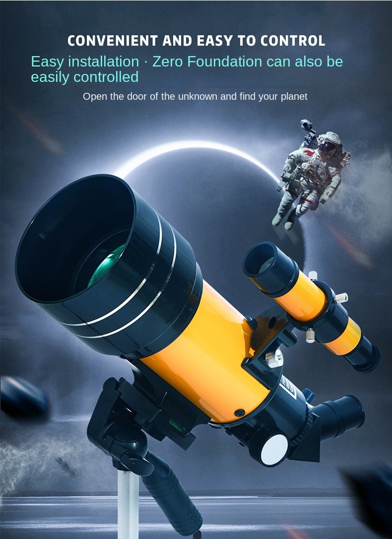 Professional Astronomical Telescope 150 Times Zoom HD - littleblackbears