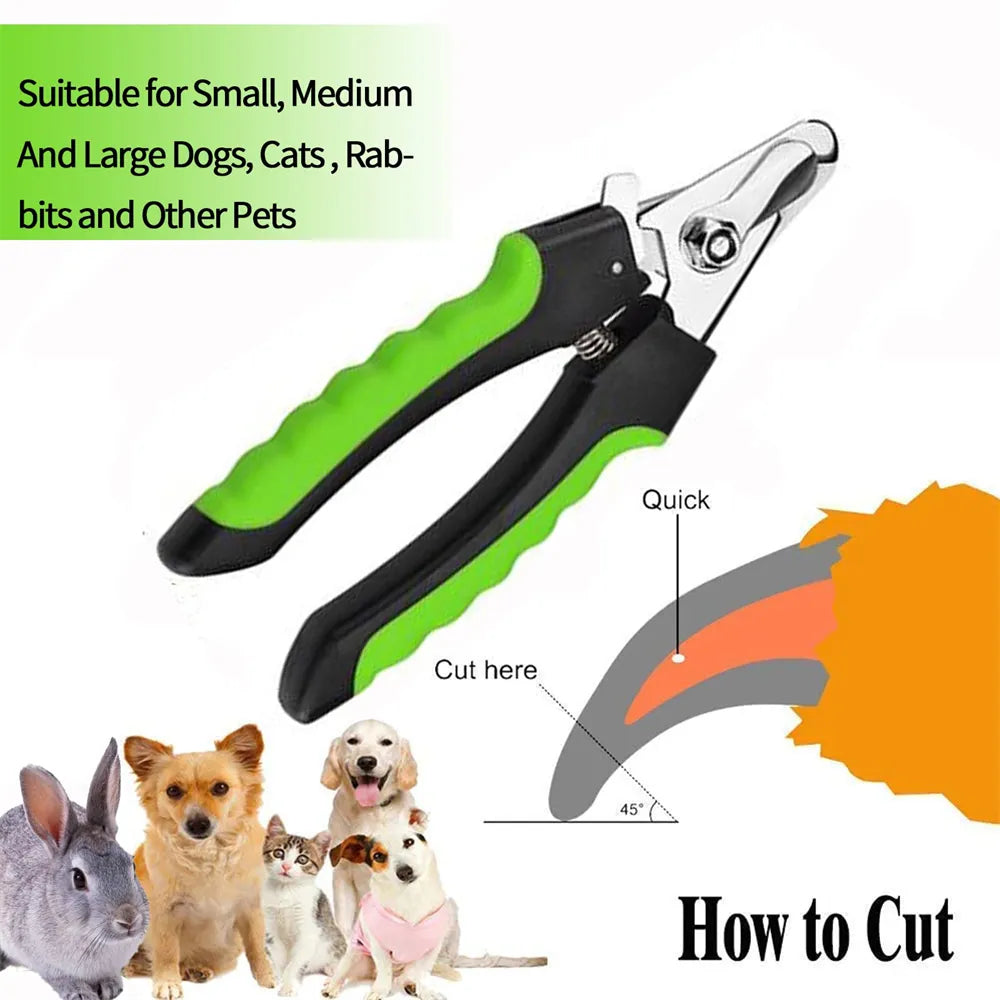 Dog Nail Clippers with Safety Guard