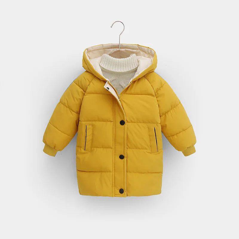 Children's Down Winter Jackets with Hood