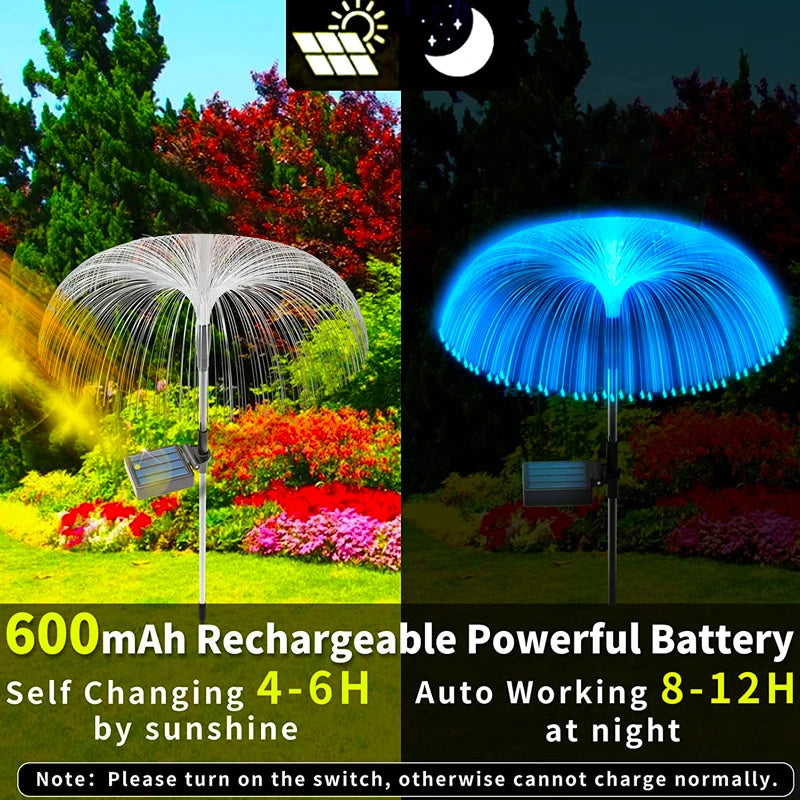 Solar Outdoor 7 Color Changing LED Lights