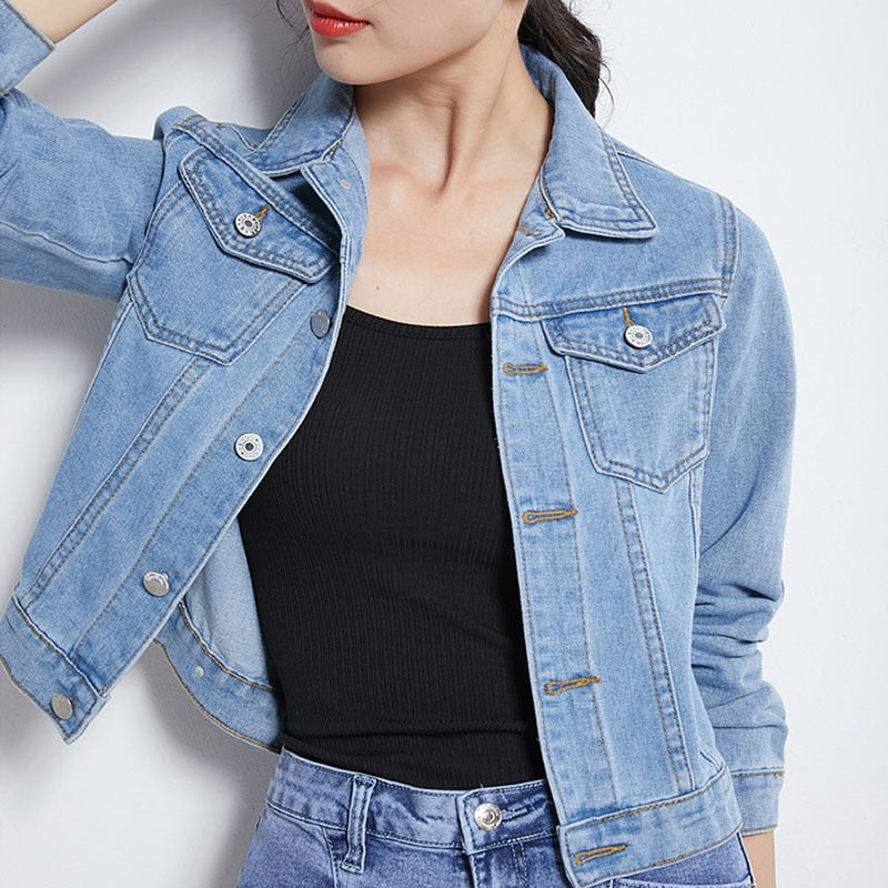 Casual Short Denim Jacket