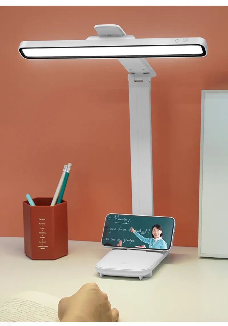 USB Rechargeable Hanging Magnetic Table Lamp for Desk or Bedroom