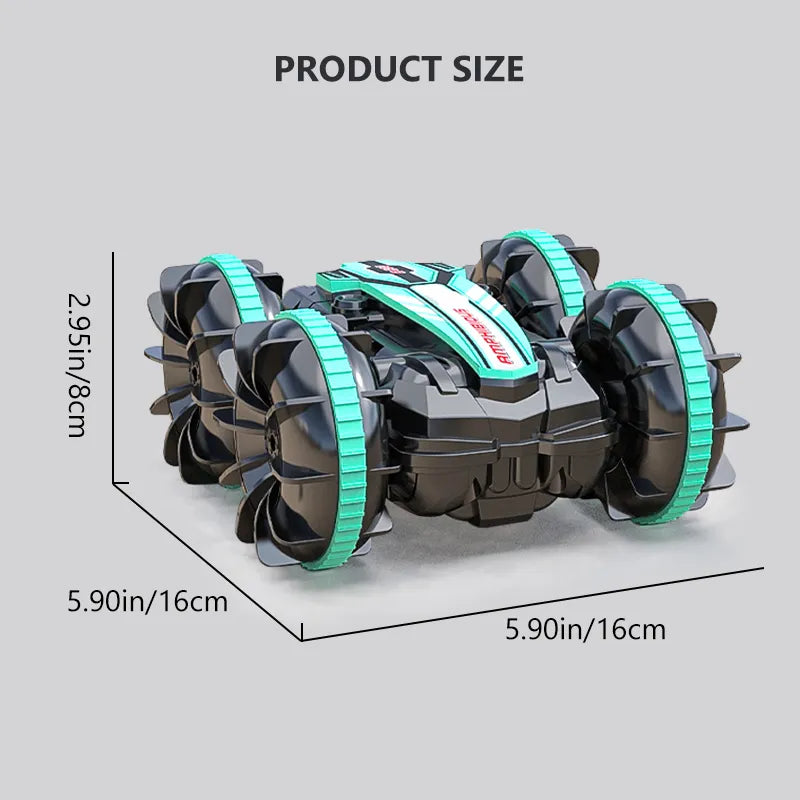 Remote Control Stunt Car Vehicle Double-sided Flip Driving for Children