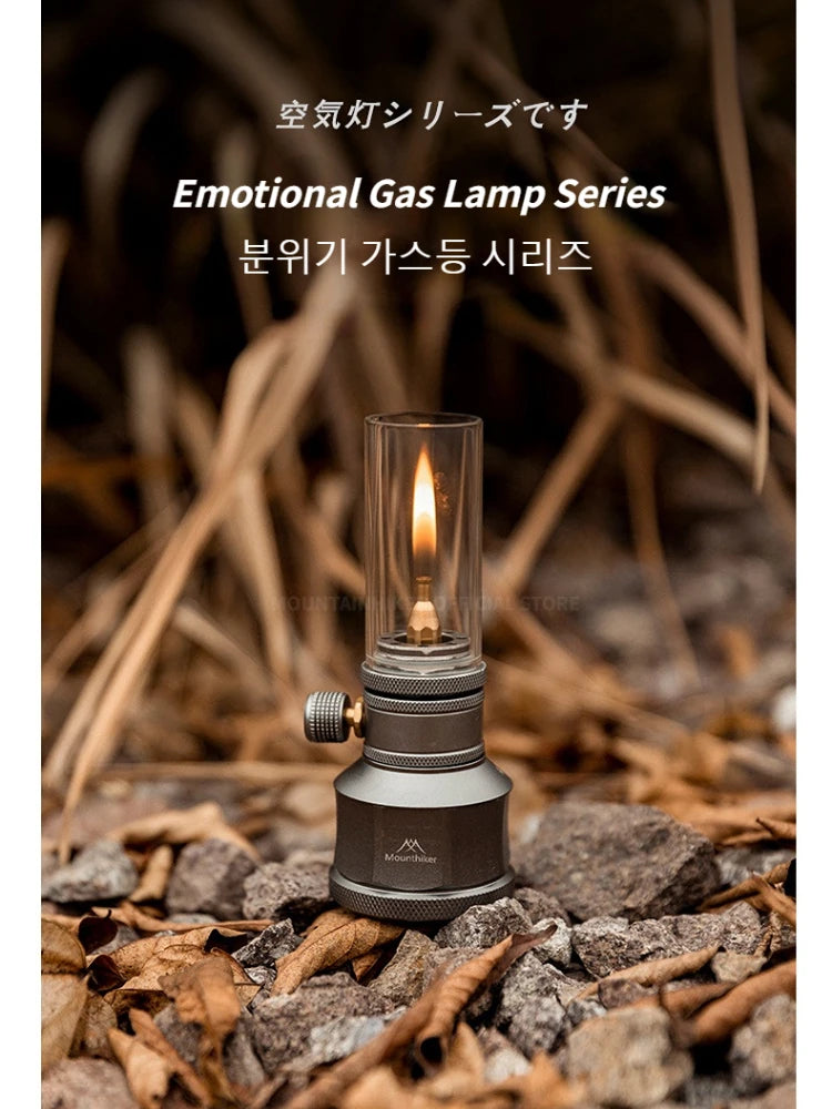 Lightweight Long Lasting Portable Outdoor Camping/Hiking Gas Tank Lamp