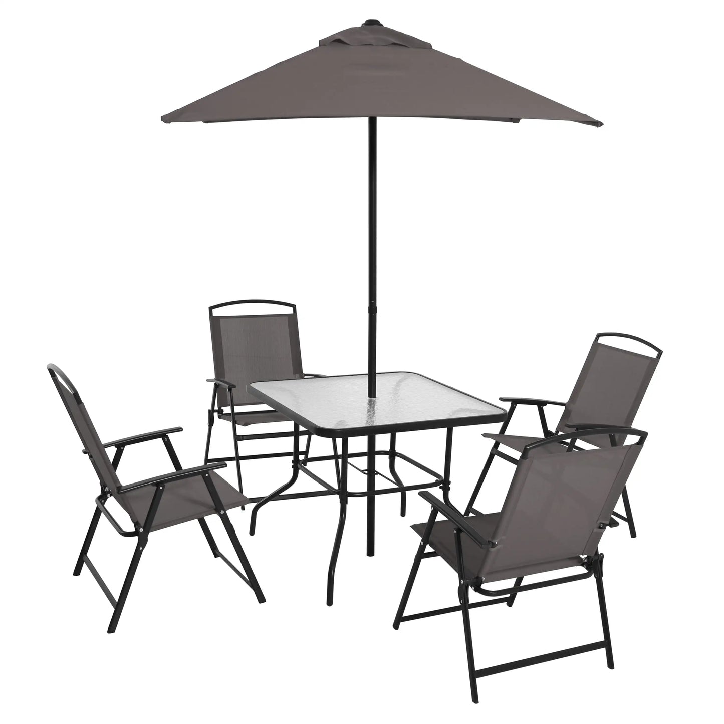 6 Piece Outdoor Patio Dining Set