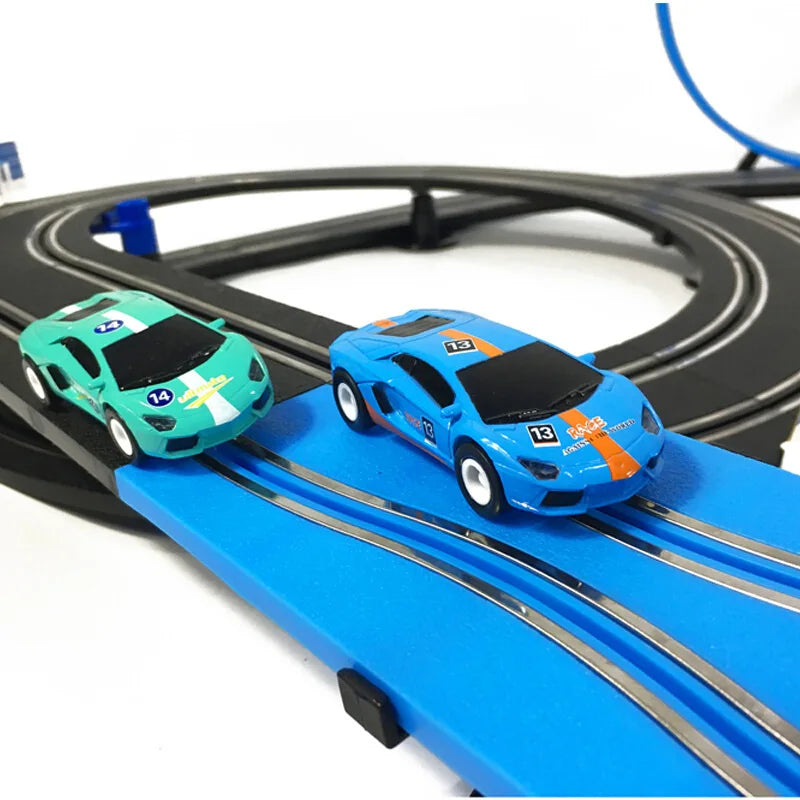 Remote Control Electric Racing Railway Track Toy Set for Children