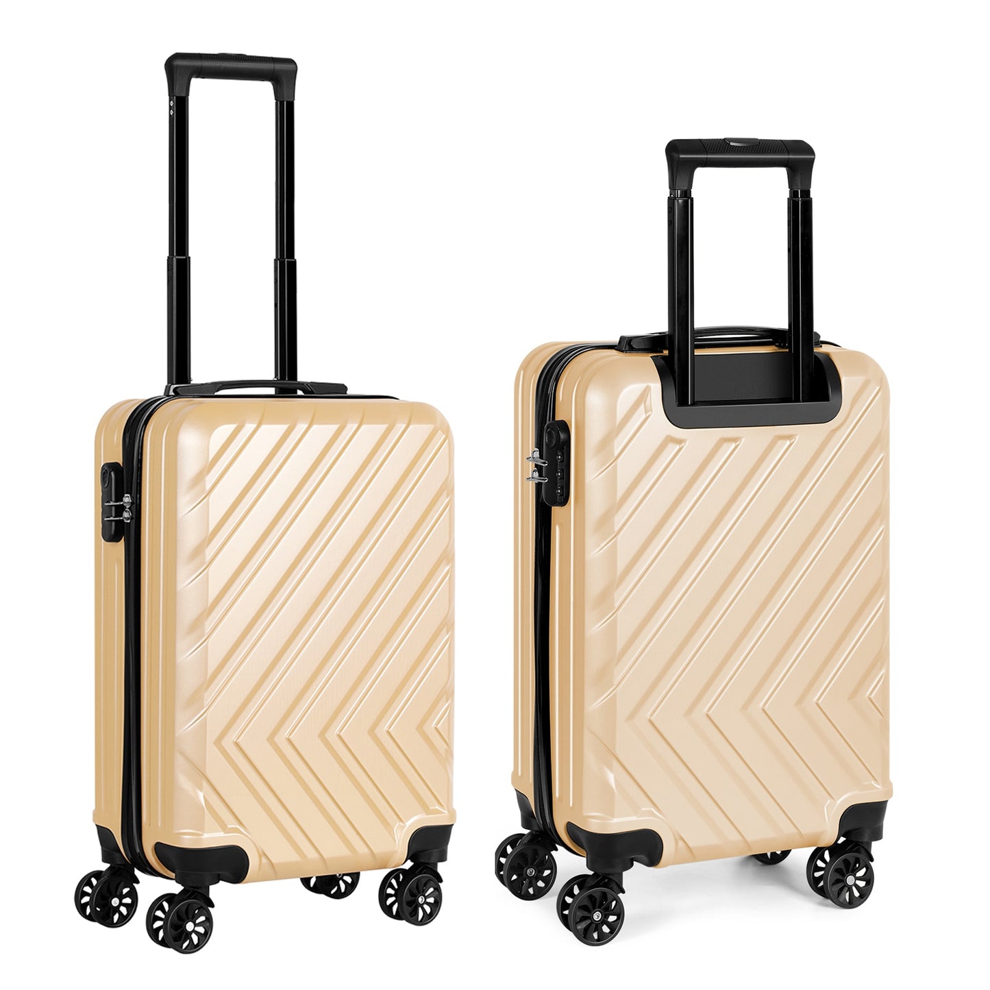 Small Boardable Boarding 20 inch Luggage With Spinner Wheels