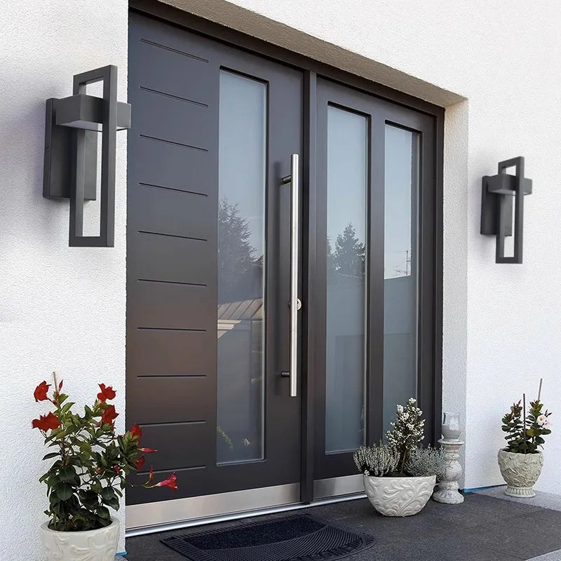 Geometric Outdoor Waterproof  Decorative Wall Light