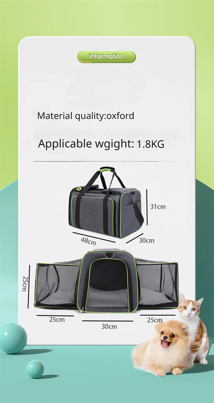 Airline Approved Carrier Bag for Small Dogs and Cats