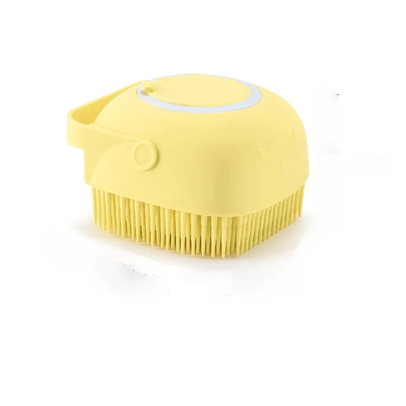 Soft Silicone Pet Bath Massage Brush