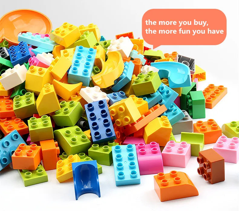 500g/bag Big Size Creative Colorful Building Blocks Set for Kids