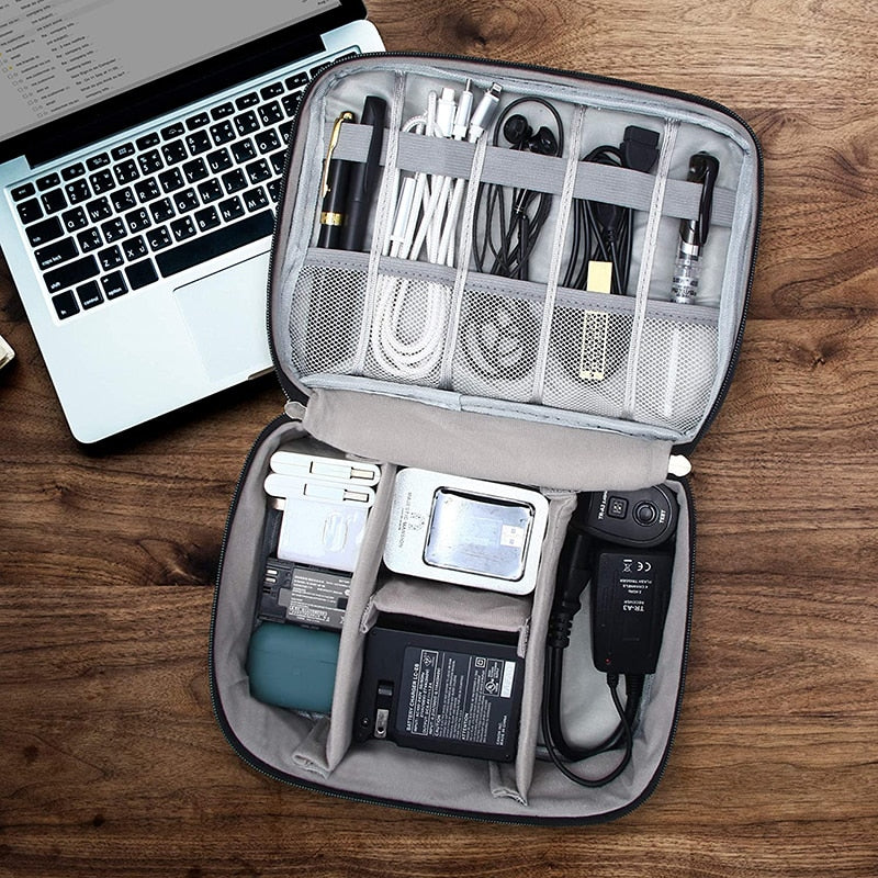 Portable Digital Storage Bag USB Gadget/Cable Organizer/Device Accessories