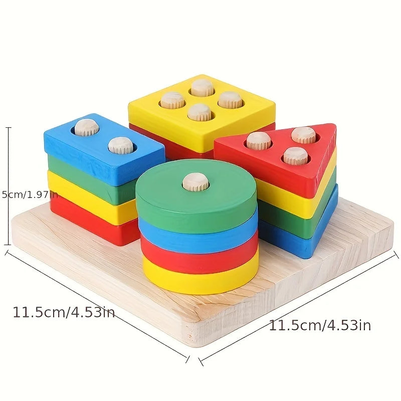 Educational Montessori Wooden Toys for Children