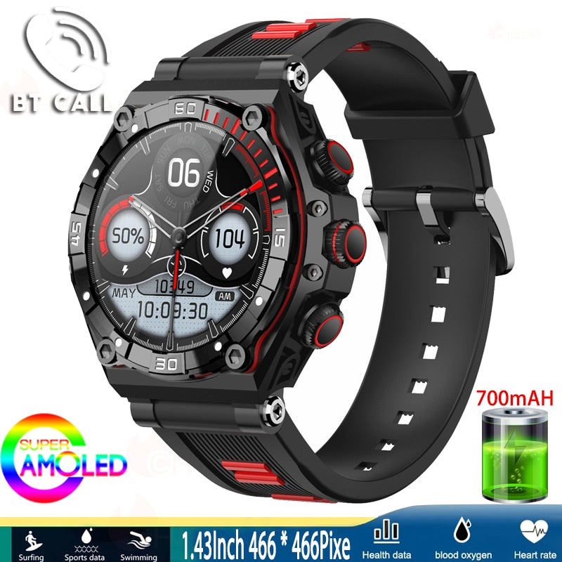 AMOLED Full Touch Screen Smart Watch