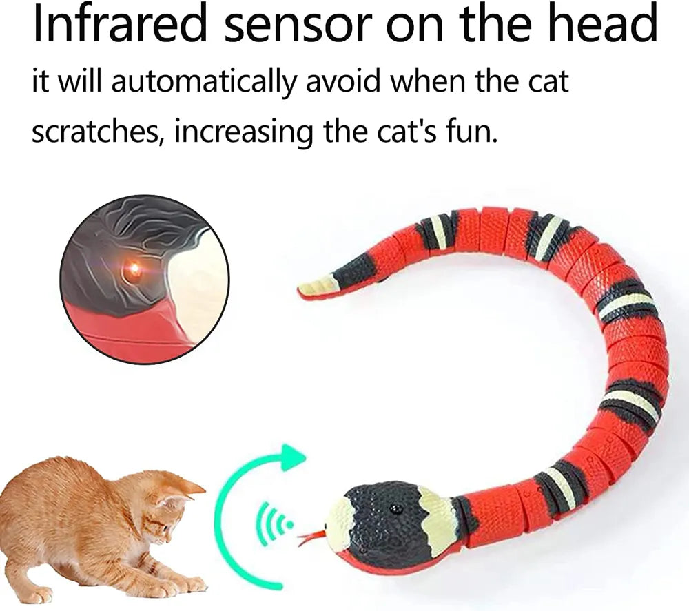 Automatic Electronic USB Rechargeable Smart Sensing Interactive Cat Toy