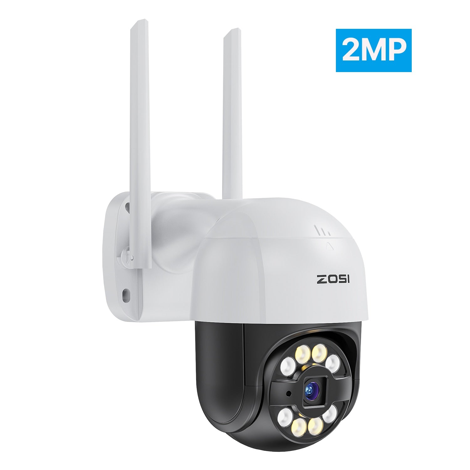 ZOSI Wifi PTZ Camera 2MP 3MP Starlight Night Vison Surveillance Outdoor IP Camera 2-Way Audio AI Human Detect Wireless Camera - littleblackbears