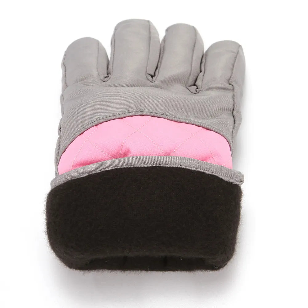 Winter Waterproof Warm Kids Gloves