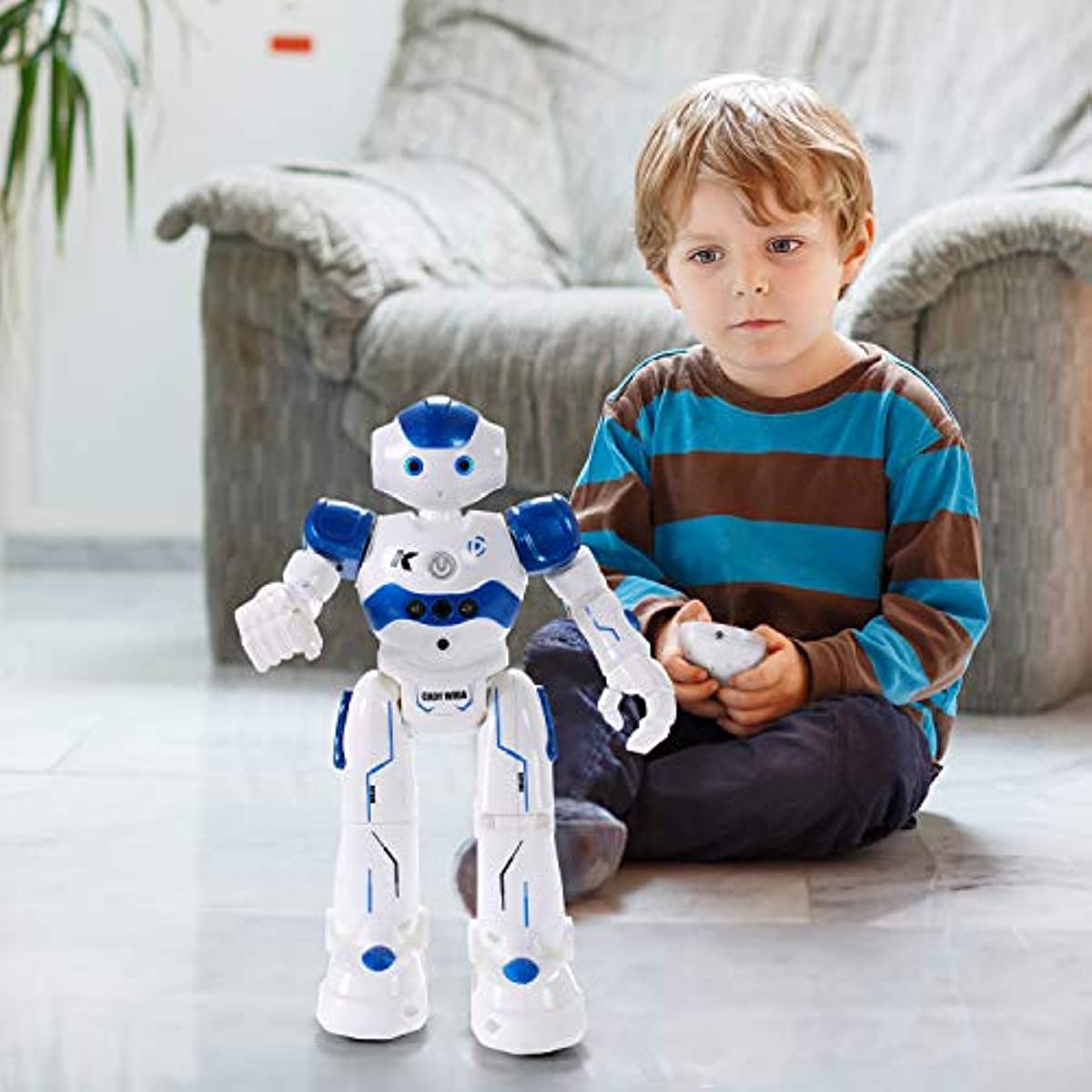 Robot Toy Kids Intelligence Gesture Sensing Remote Control Robots