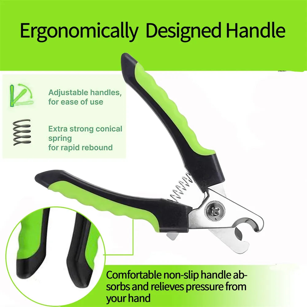 Dog Nail Clippers with Safety Guard