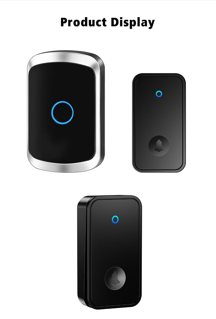 Wireless Doorbell/ No Battery required/Waterproof