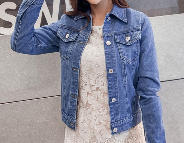 Casual Short Denim Jacket