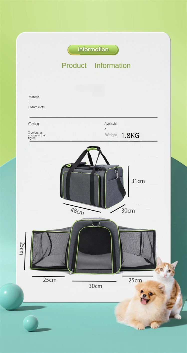 Airline Approved Carrier Bag for Small Dogs and Cats