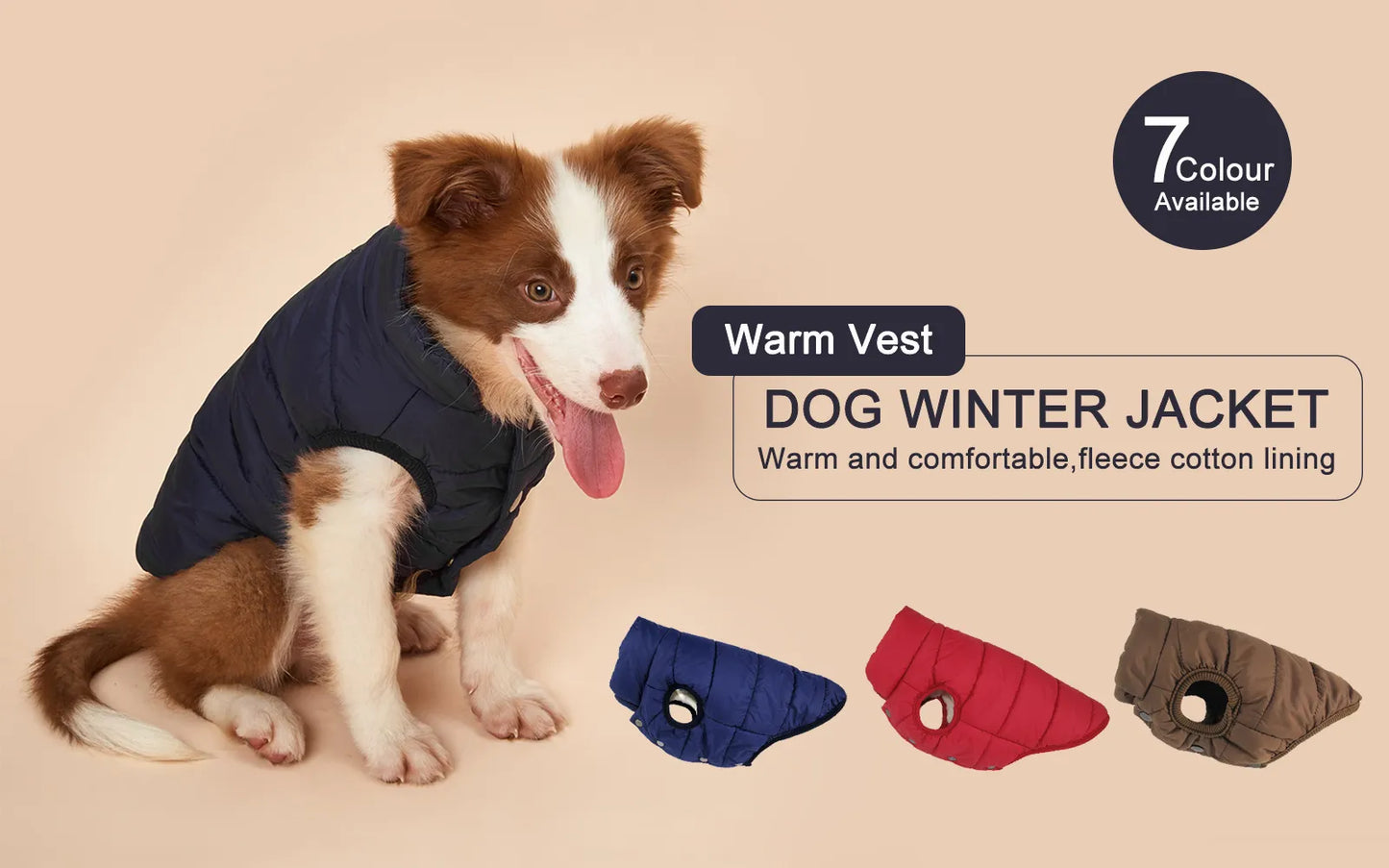 Winter Pet Coat Clothes for Dogs